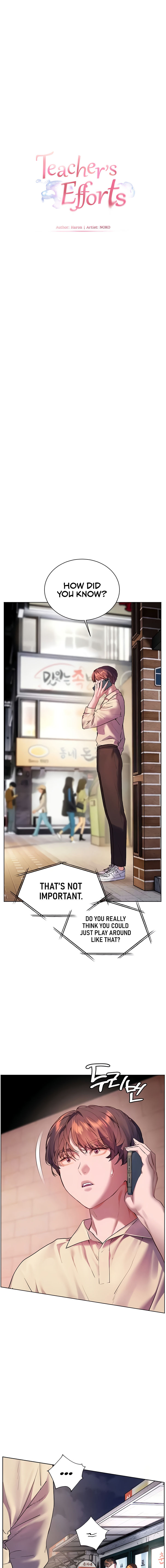 Teacher’s Efforts Chapter 58 - Page 3 in English