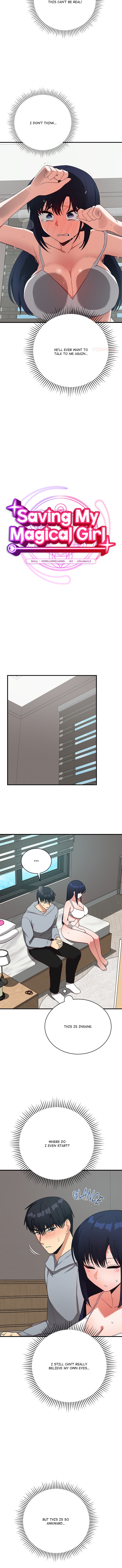 Saving My Magical Girl Chapter 22 - Page 10 in English