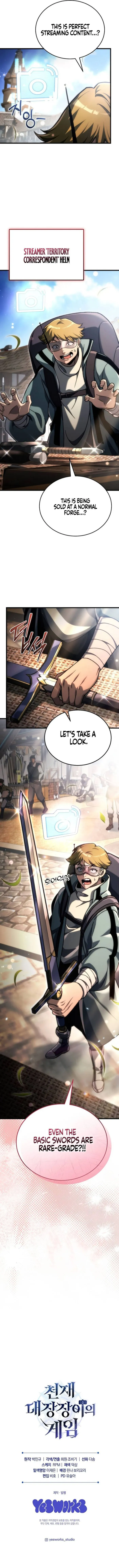 The Genius Blacksmith’s Game Chapter 37 - Page 17 in English