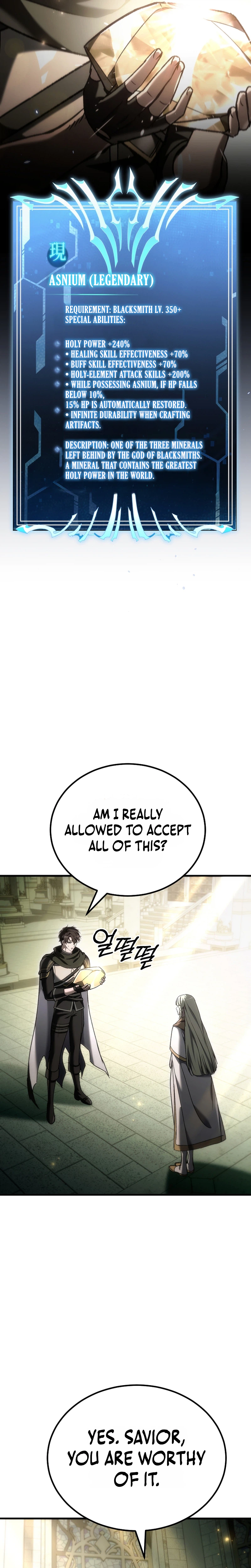 The Genius Blacksmith’s Game Chapter 54 - Page 9 in English