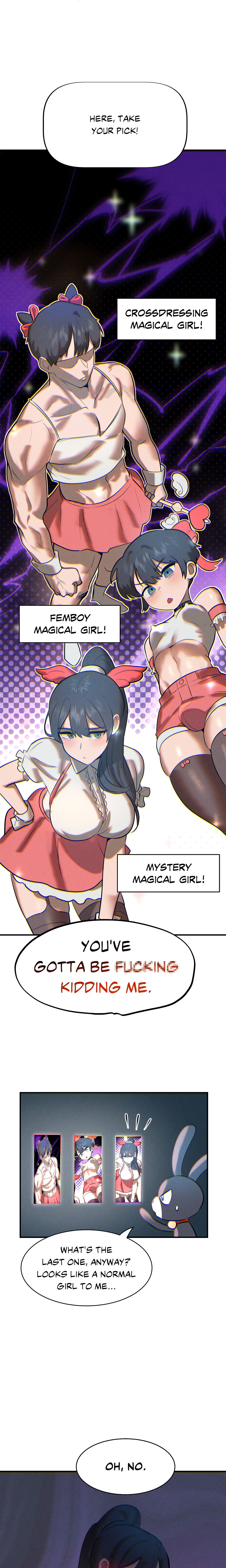 Magic-Girl Service (Uncensored) Chapter 2 - Page 9 in English